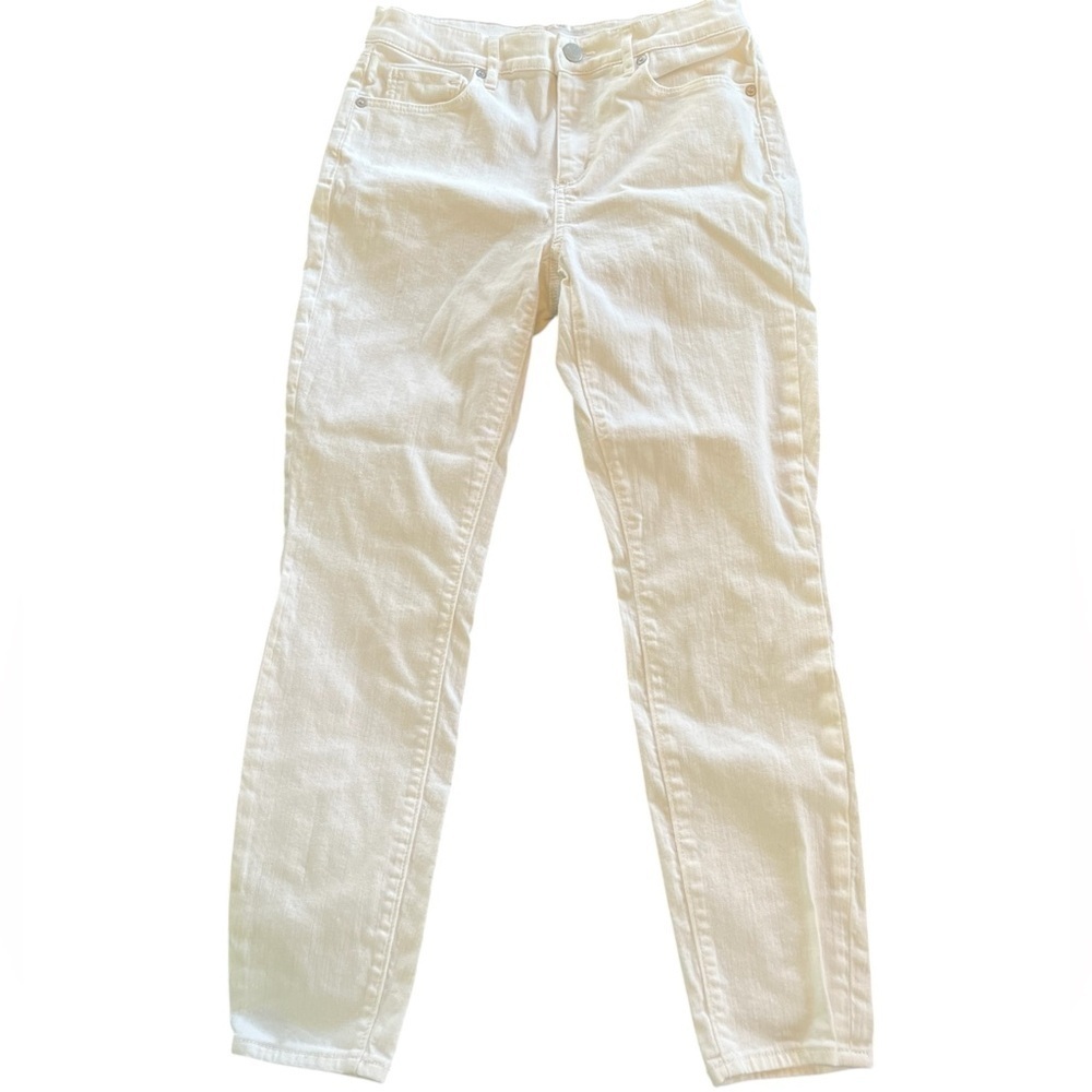 Women's LOFT white skinny ankle jeans Size 2